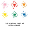 Load image into Gallery viewer, Bügelbild Textlilien Folie zum selber bügeln Albanien
