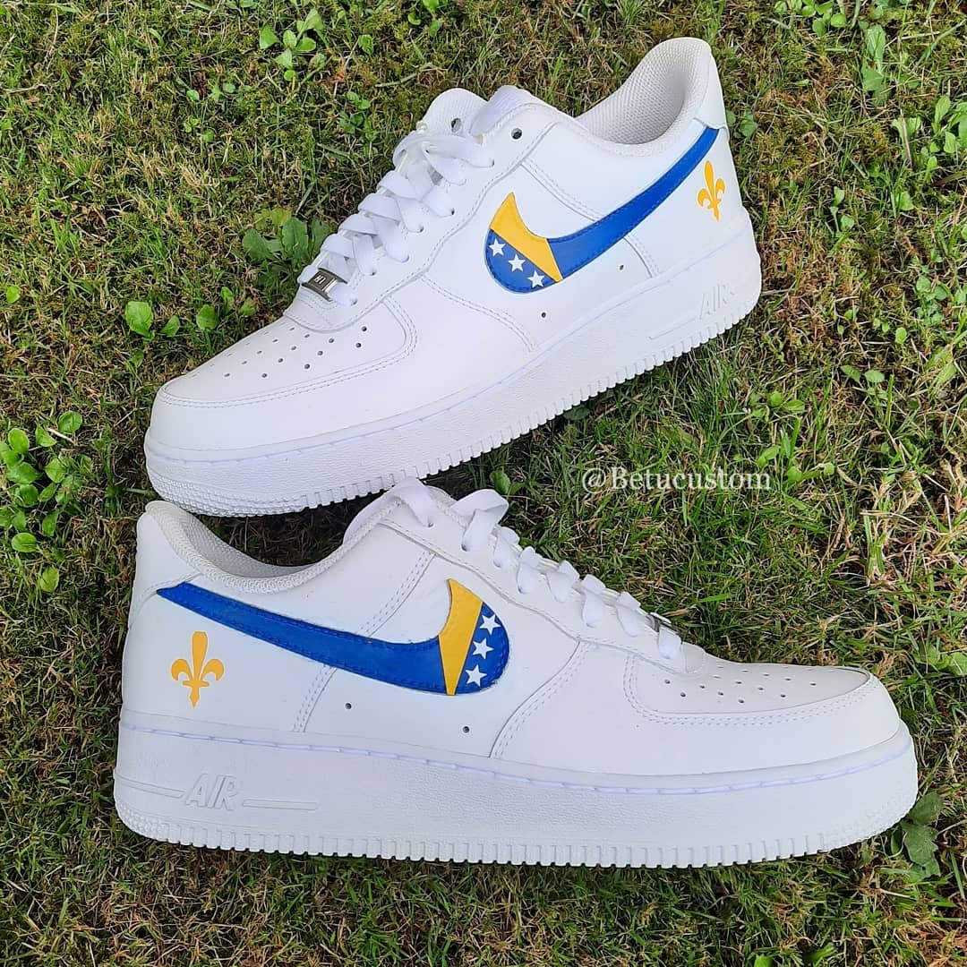 Nike Air Force one Custom Sneaker bosnia Bosnien