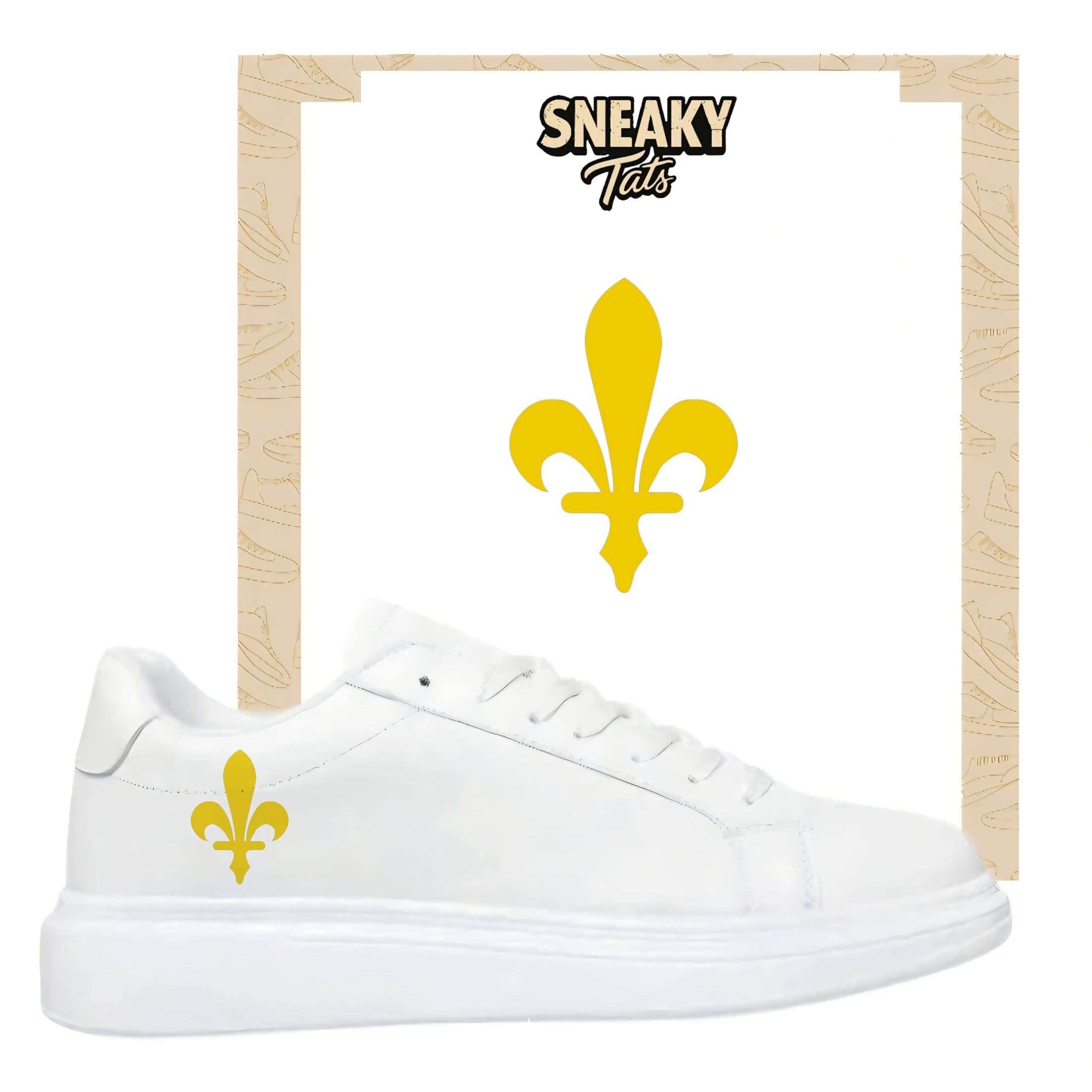 Sneakerfolien für verschiedene Schuhe Bosnien Lilie