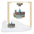 Bild in Galerie-Betrachter laden, Bügelfolie für alle Schuhe zum personalisieren custom Sneaker Skyline München