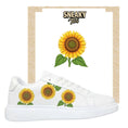 Load image into Gallery viewer, Bügelbilder einzigartige für viele verschiedene Schuhe Sonnenblume gelb