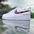 Load image into Gallery viewer, Nike Air Force one Custom Sneaker Italy Ac milan