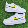 Bild in Galerie-Betrachter laden, Nike Air Force one Custom fenerbahce türkiye