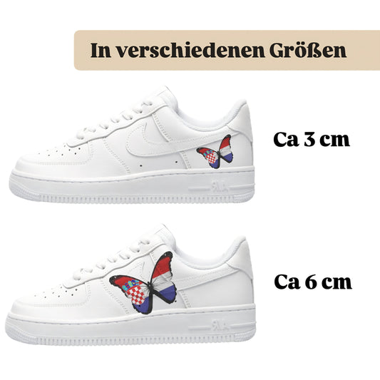 Bügelfolie_für_Sneaker_zum_selber_gestalten Schmetterling Kroatien