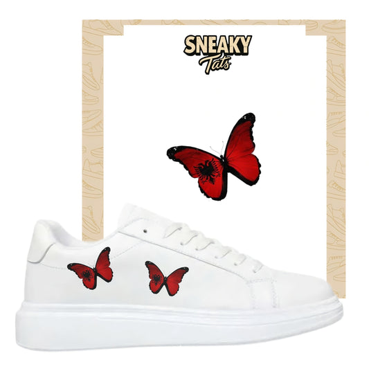 Sneakerfolien für verschiedene Sneakerarten Schmetterlinge Albanien