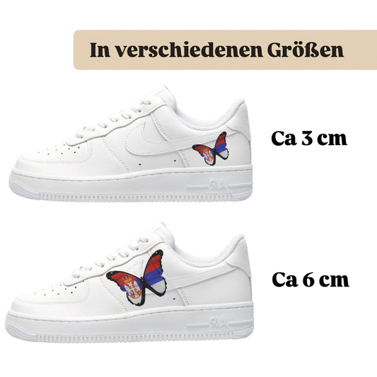 Sneakerfolien für verschiedene Sneakerarten Schmetterlinge Serbien
