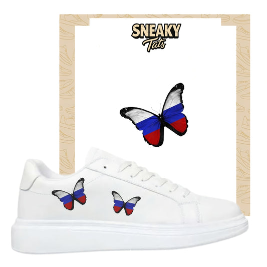 Sneakerfolien für verschiedene Sneakerarten Schmetterlinge Russland