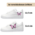 Bild in Galerie-Betrachter laden, Sneakerfolien für verschiedene Sneakerarten Schmetterlinge rosa
