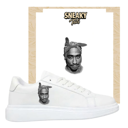 Sneakerfolien für verschiedene Sneakerarten Tupac