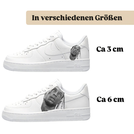 Sneakerfolien für verschiedene Sneakerarten Travis Scott