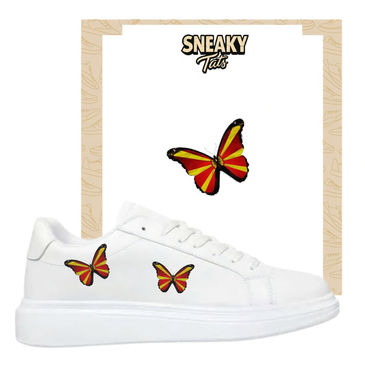 Sneakerfolien für verschiedene Sneakerarten  Schmetterling Mazedonien