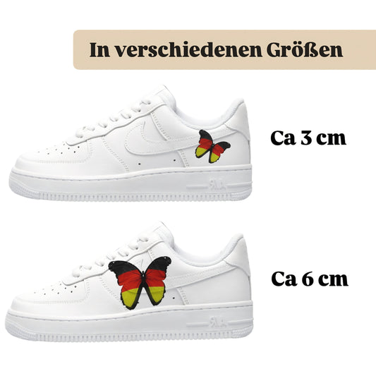 Sneakerfolien für verschiedene Sneakerarten  Schmetterling Deutschland