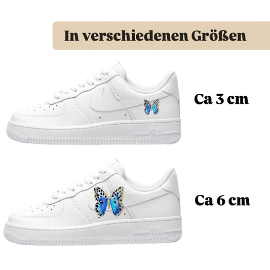 Sneakytats "blaue Schmetterlinge 0099"