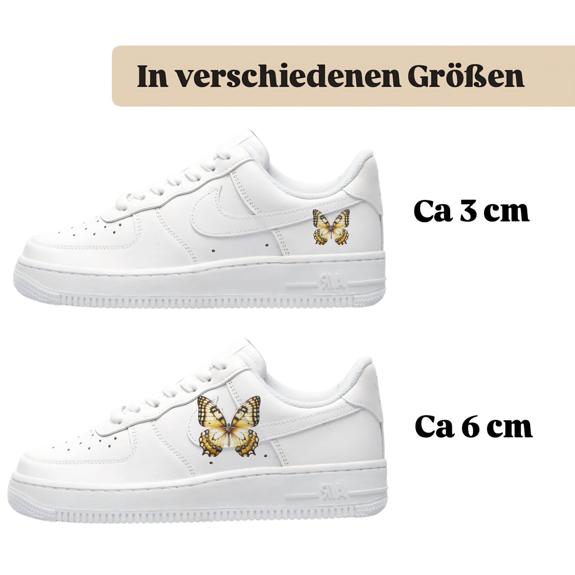 Sneakytats "gelbe Schmetterlinge 0210"