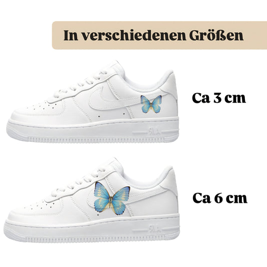 Sneakytats "Schmetterling Blau 0462"