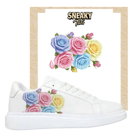 Sneakytats "Bunte Rosen 0470"