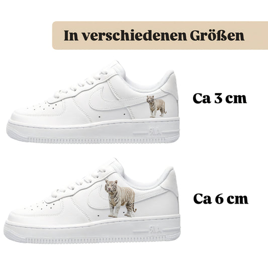 Sneakytats " weißer Tiger 0517"