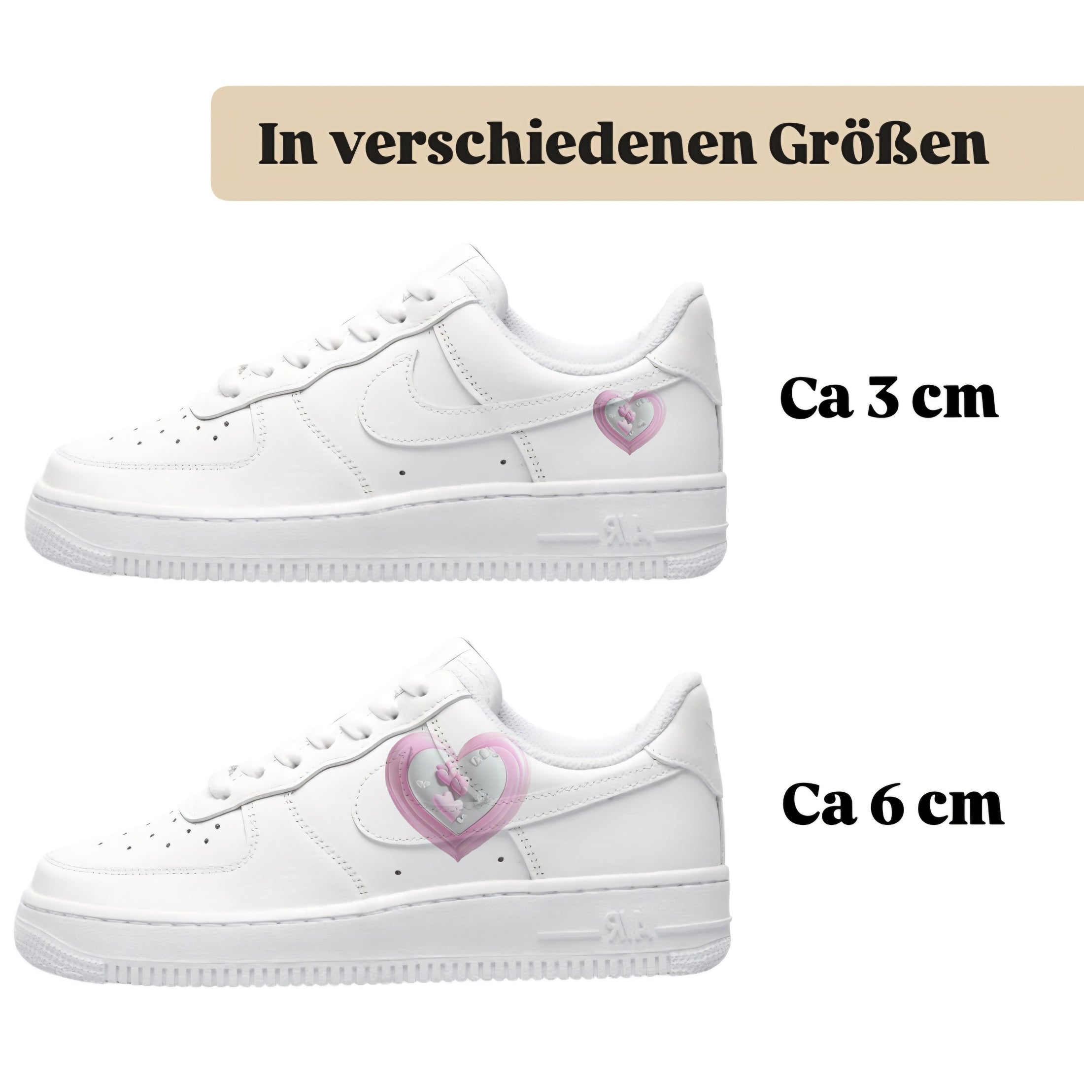 Sneakytats " Herz 0594