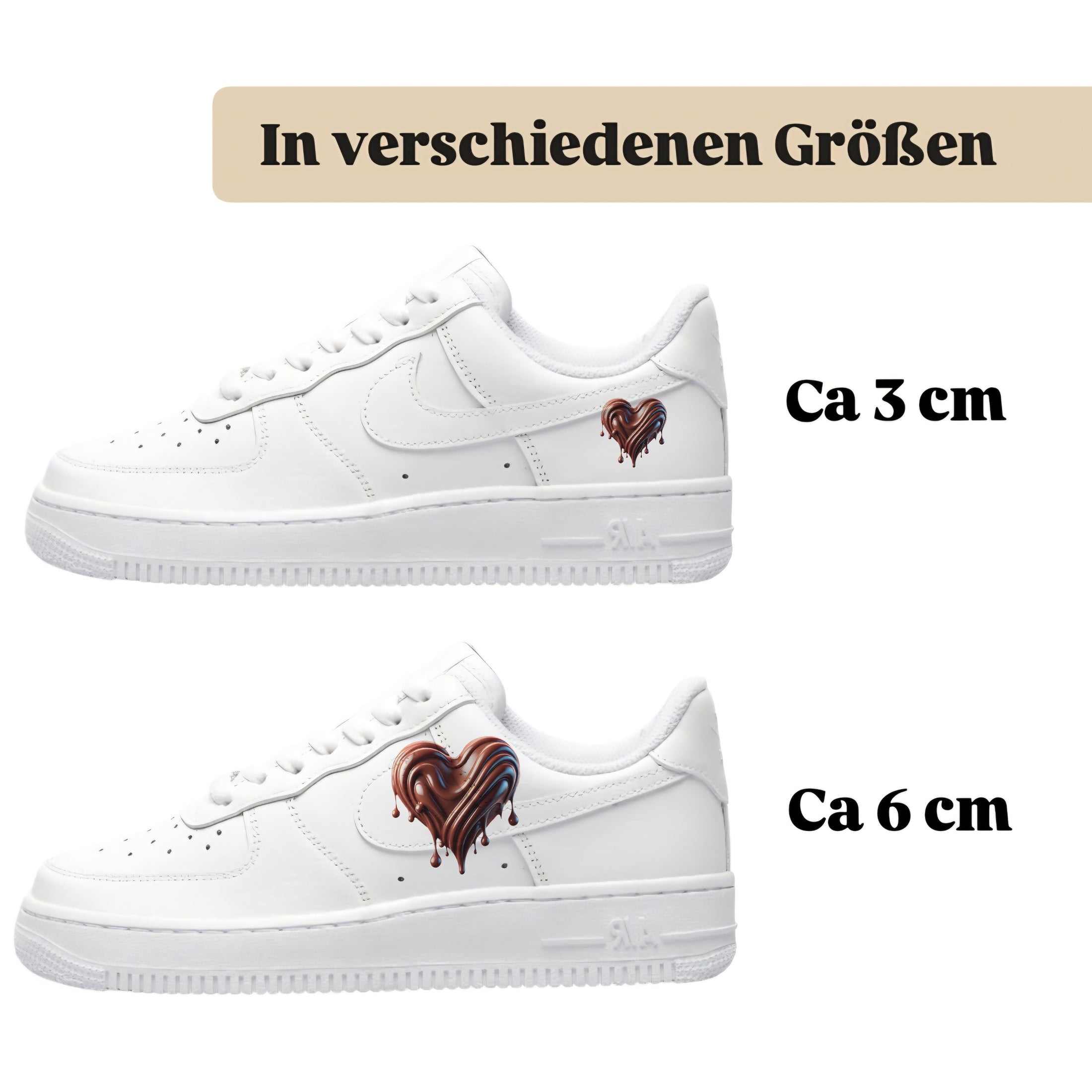 Sneakytats " Schoko Herz 0602