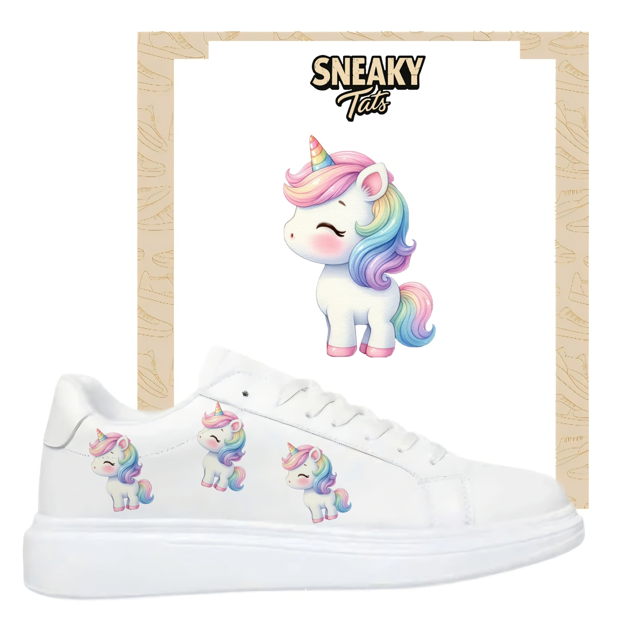 Sneakytats " Einhorn 0619