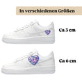 Load image into Gallery viewer, Sneakytats " Diamant Herz 0624
