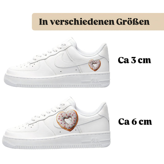 Sneakytats " Herz Donut 0628