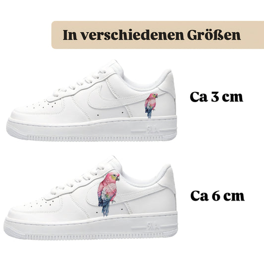 Sneakytats " Papagei 0640