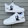 Bild in Galerie-Betrachter laden, Nike Air Force one Custom Tupac Shakur 2 Pac Happy creative
