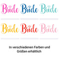 Bild in Galerie-Betrachter laden, Bügelbild Bride three
