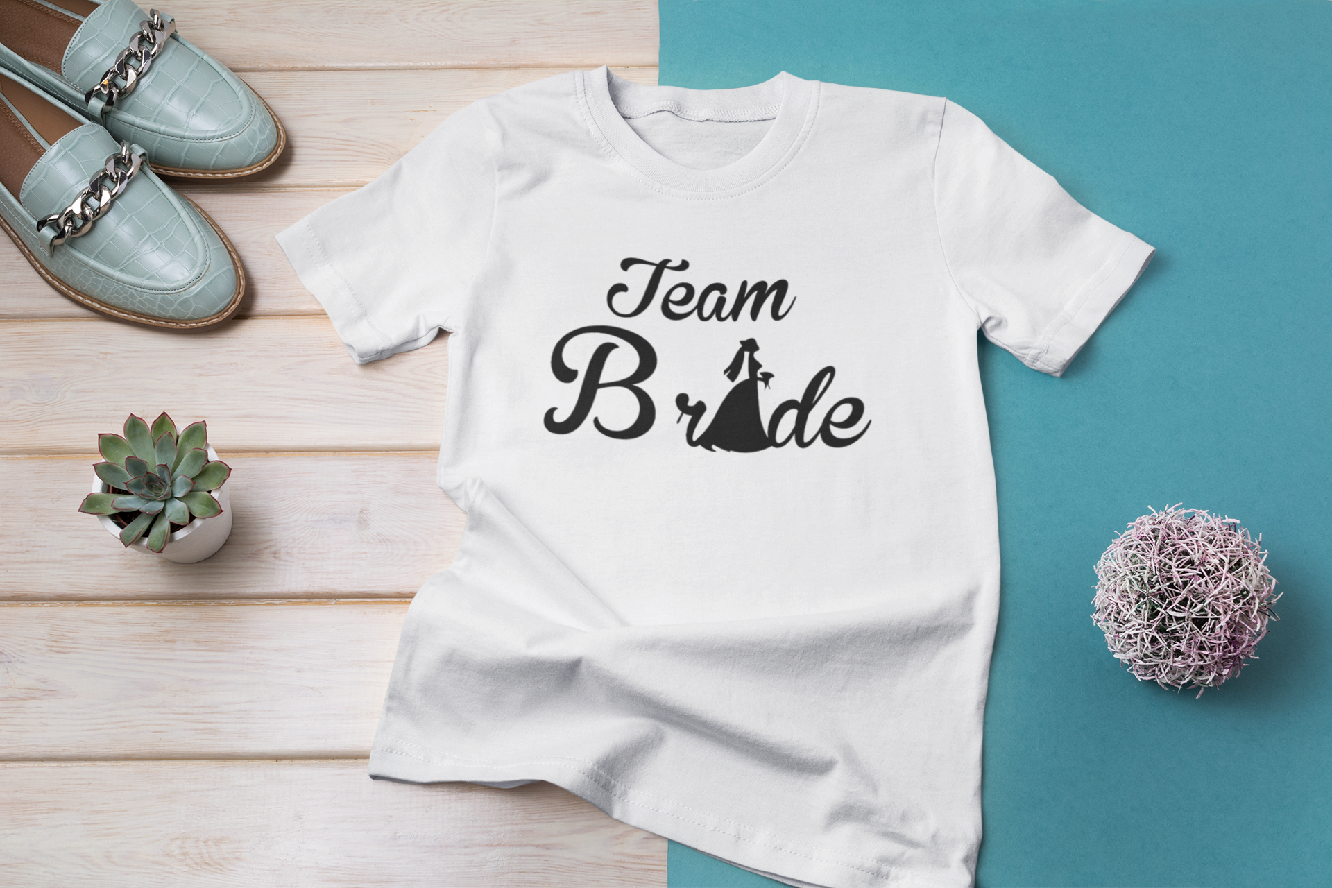 Bügelbild Team Bride