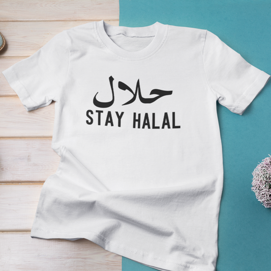 Bügelbild Stay Halal