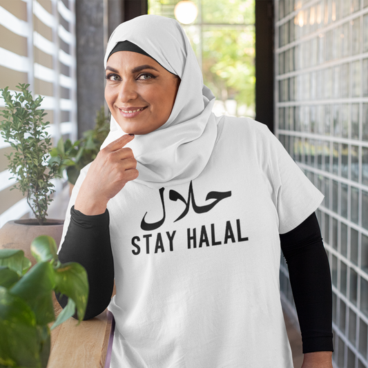 Bügelbild Stay Halal