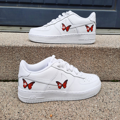 Air Force 1 "Schweiz Schmetterlinge"