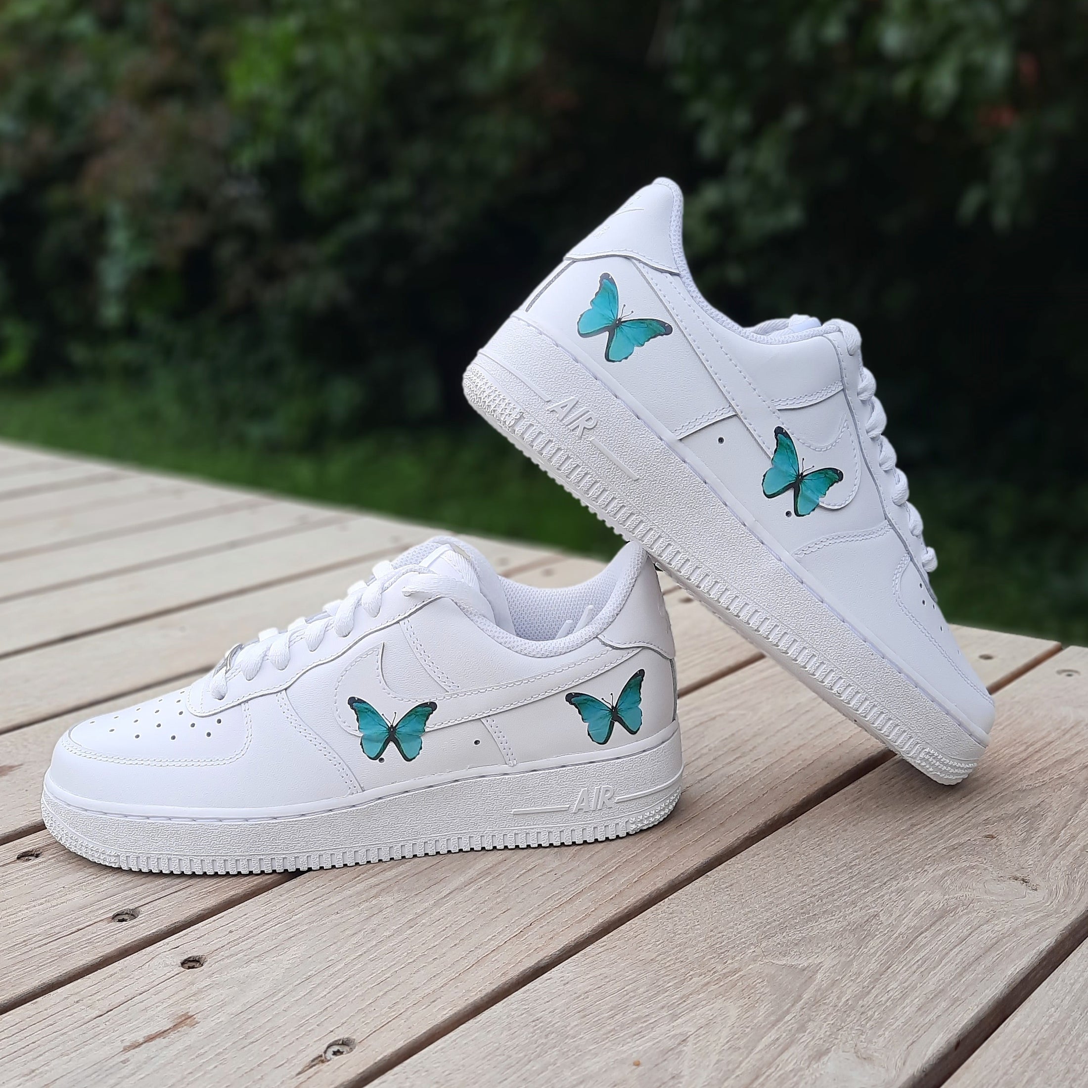 Air Force 1 "Turquoise Butterflies"