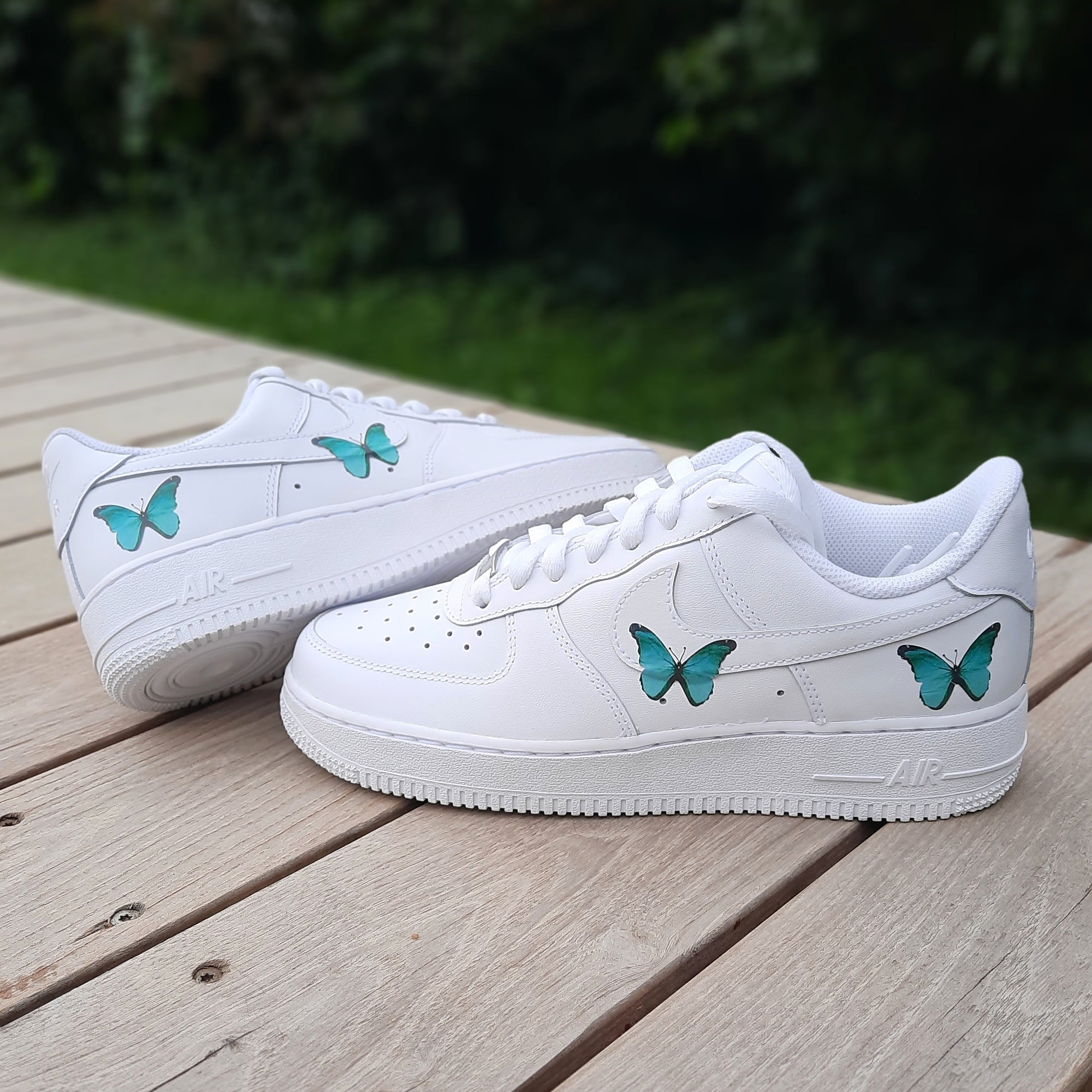 Air Force 1 "Turquoise Butterflies"