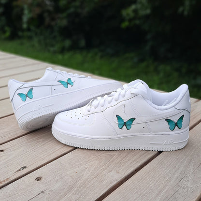 Air Force 1 "Turquoise Schmetterlinge"