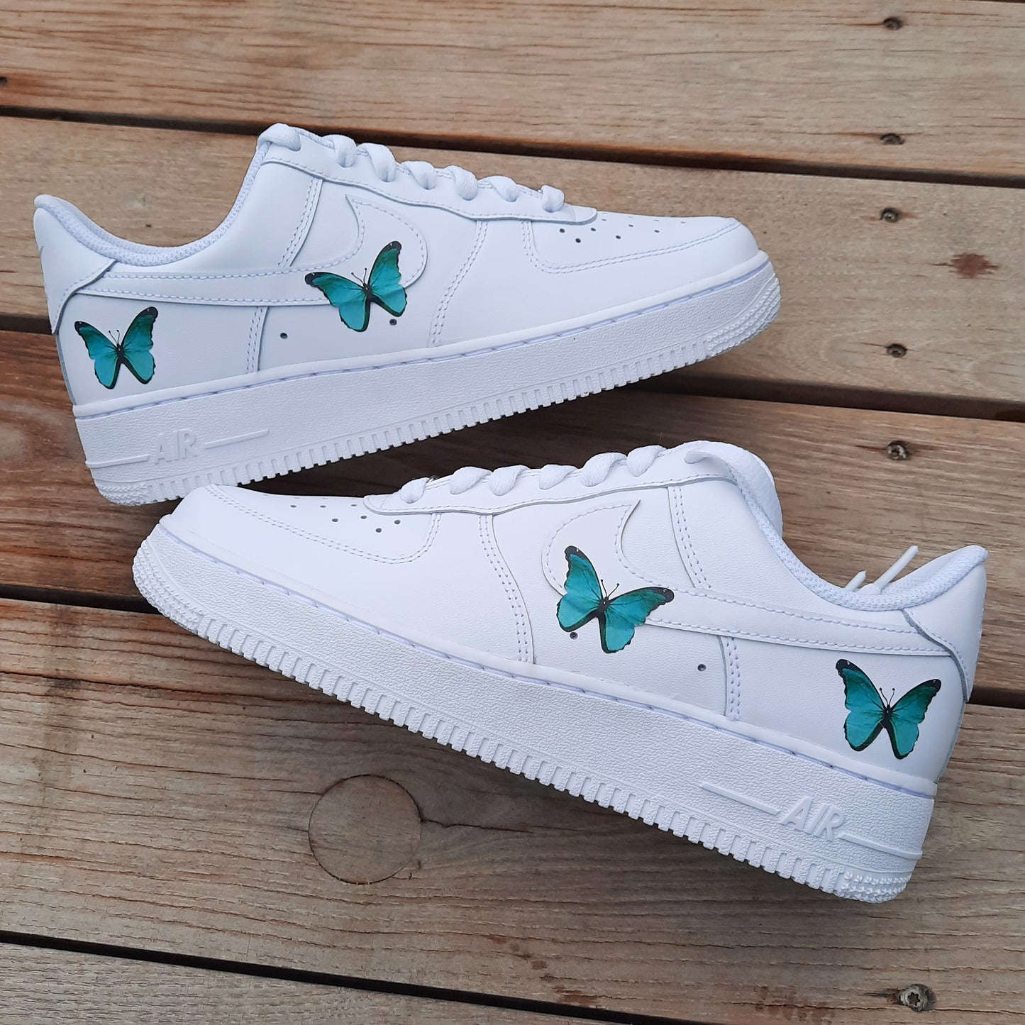 Air Force 1 "Turquoise Schmetterlinge"