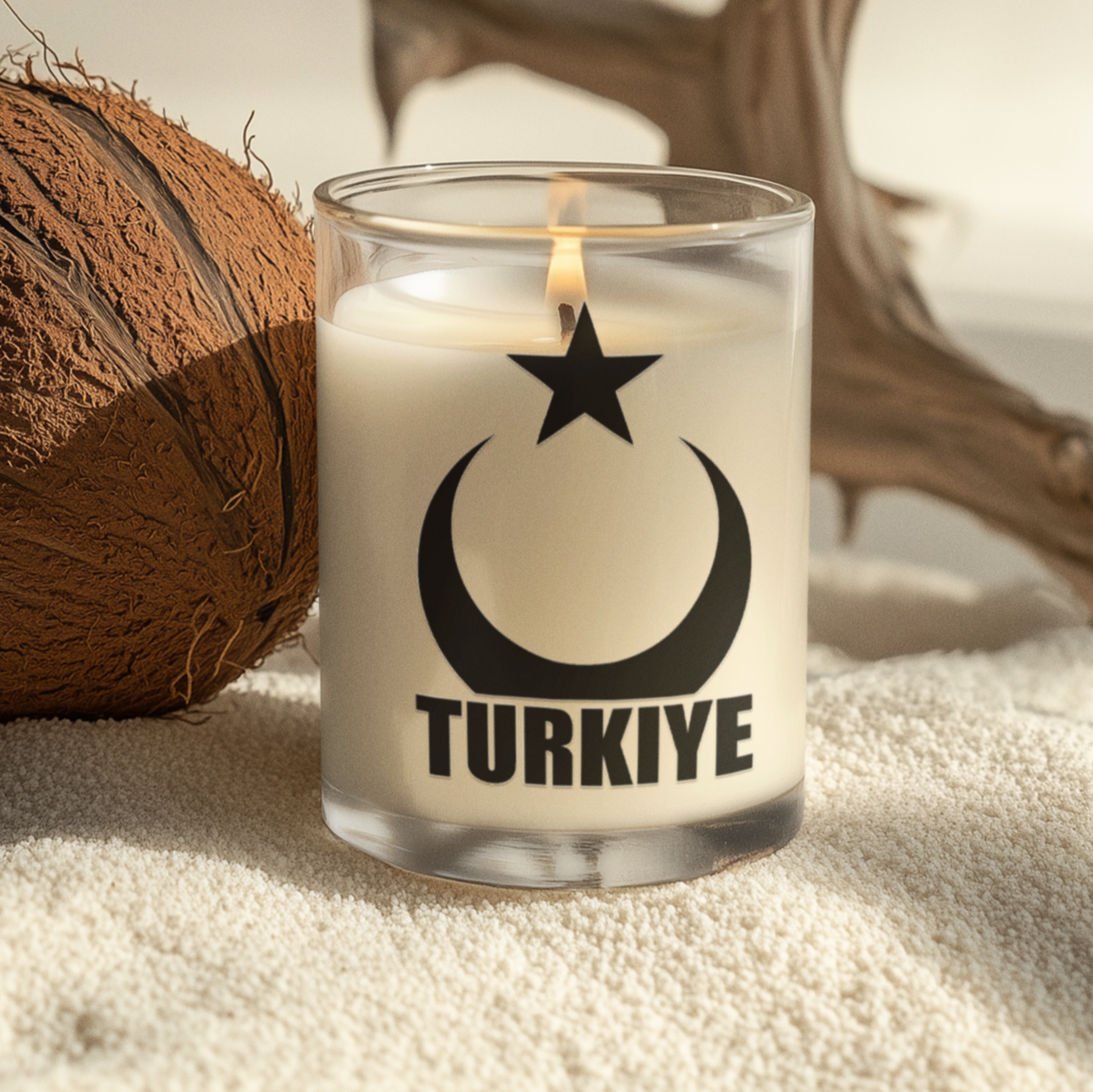 Kerzenaufkleber "Türkiye"