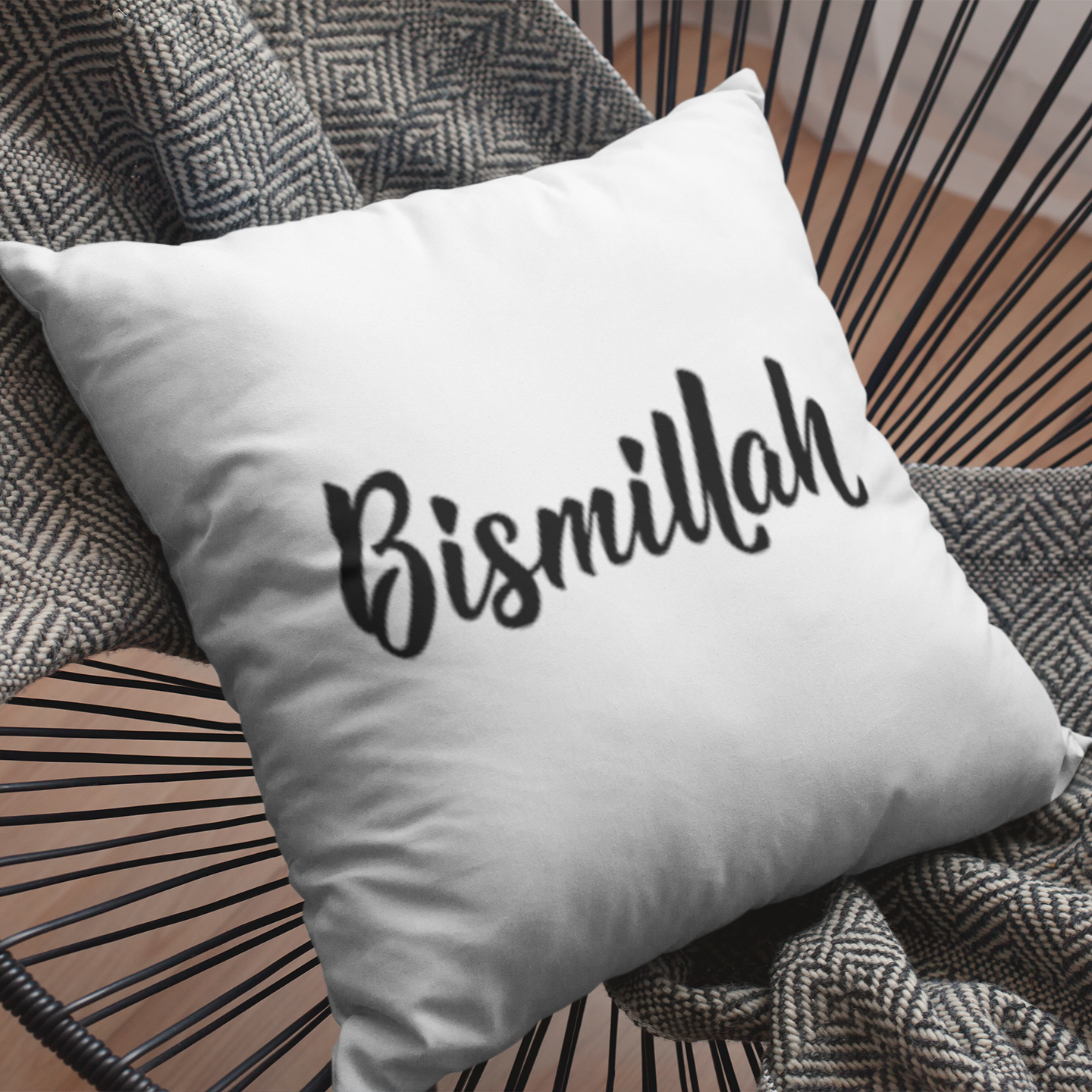 Bügelbild für Kissen "Bismillah two"