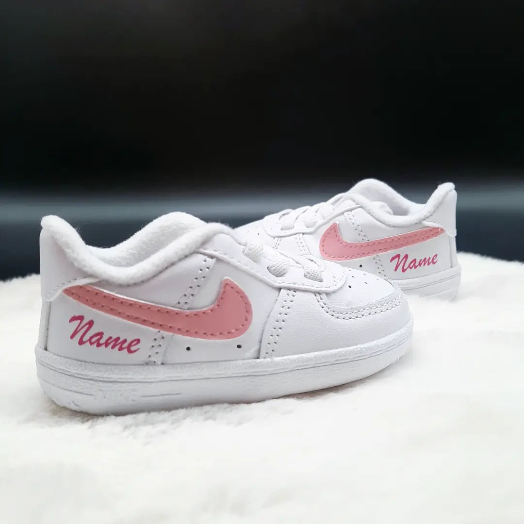 Baby Nike Schuhe Air Force one mit WEunschtext