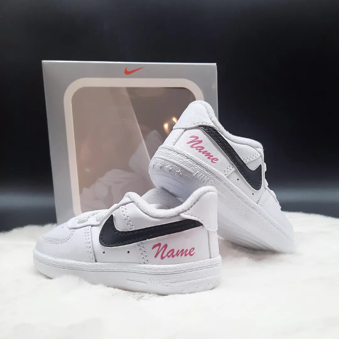 Baby Nike Schuhe Air Force one mit WEunschtext