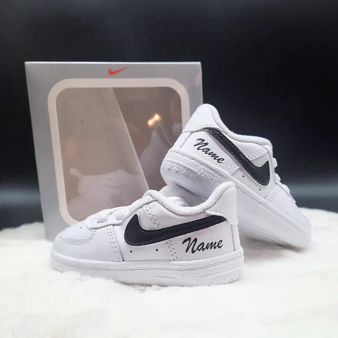 Baby Nike Schuhe Air Force one mit WEunschtext