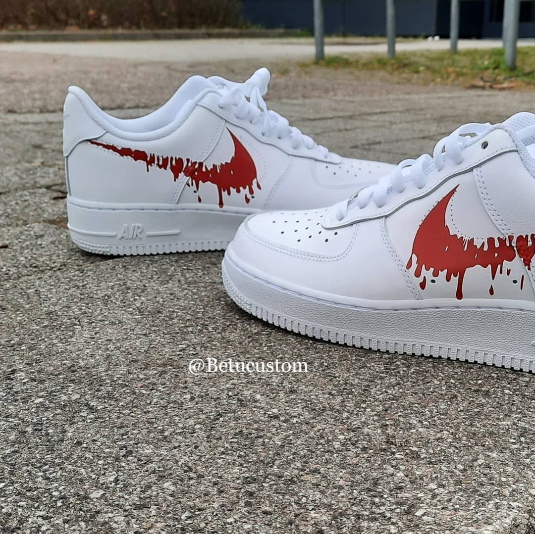 Nike Air Force one Custom Drip