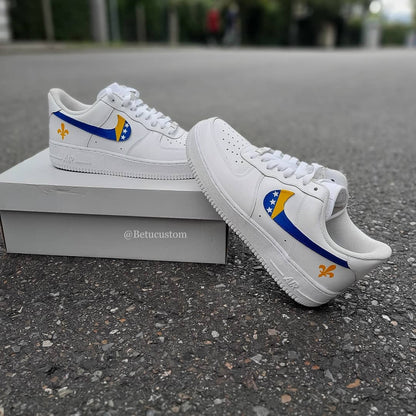 Nike Air Force one Custom Sneaker bosnia Bosnien 