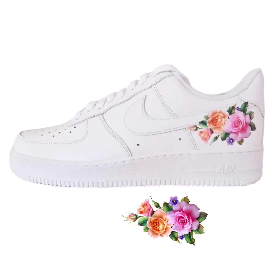 Nike-air-force-one-sneakerfolie-bunzte-blumen