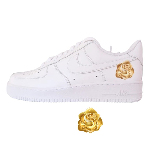 Nike-air-force-one-sneakerfolie-goldene-rose