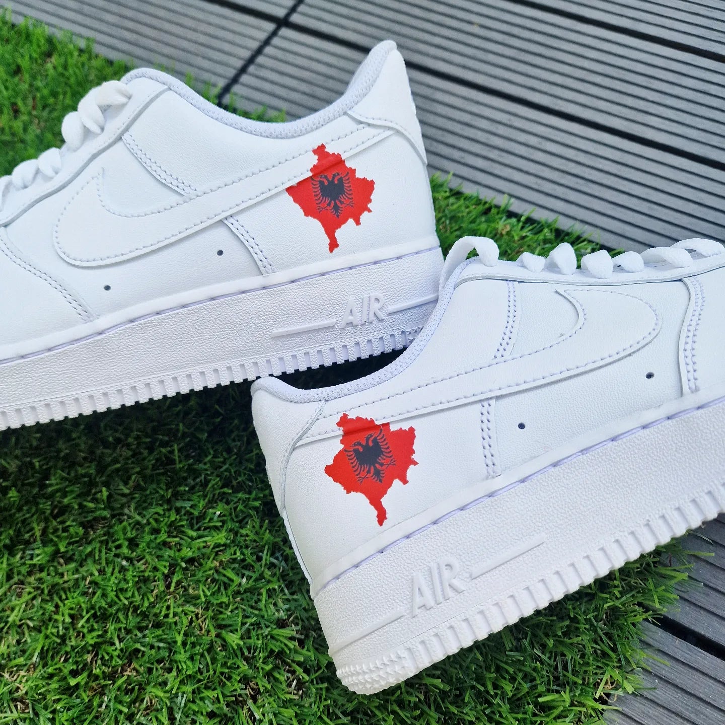 Nike Air Force one Custom Sneaker Albanien