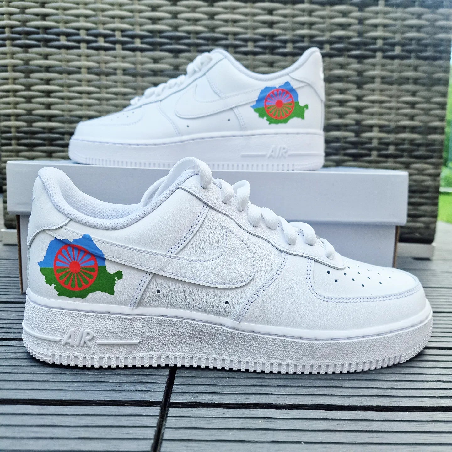 Nike Air Force one Custom roma sinti Gipsy