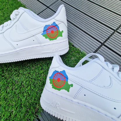 Happy Creative Air Force 1 Gipsy patch Custom Sneaker