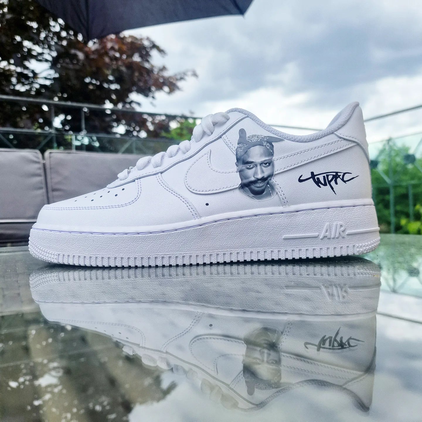 Air Force 1 "Tupac patch"